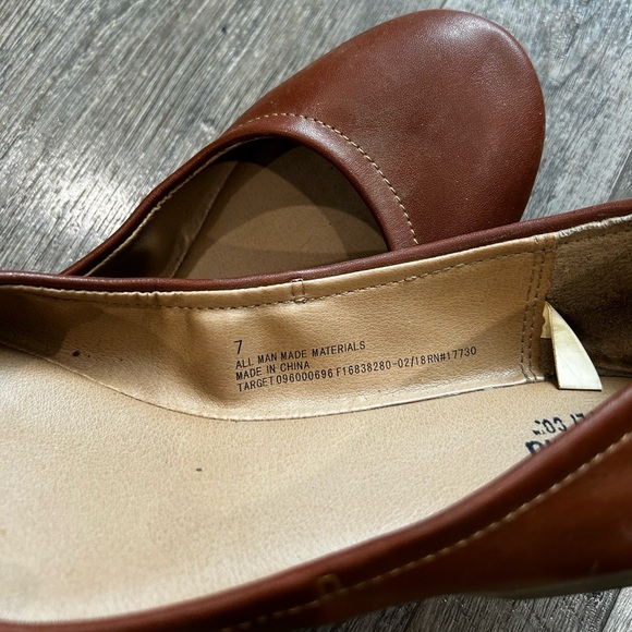 Mossimo Supply Co. Brown Flats - Picture 4 of 5